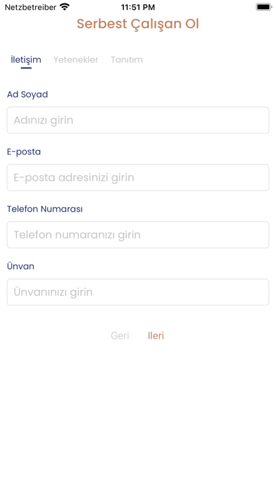 Fikrin Bende－Yeni Bir İş Kur Screenshot