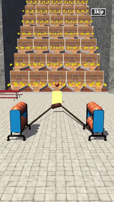 Slingshot Basketball! Screenshot