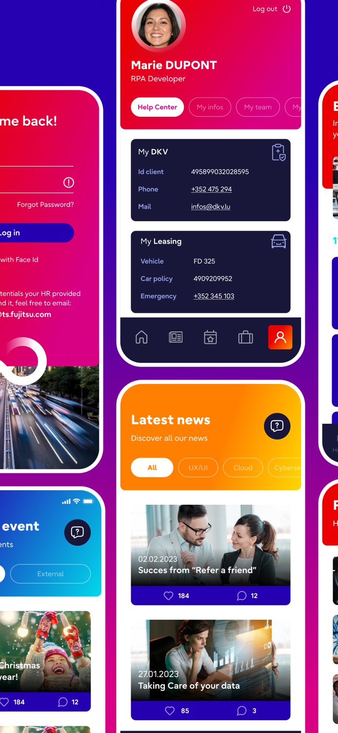 Fujitsu and Me - Luxembourg