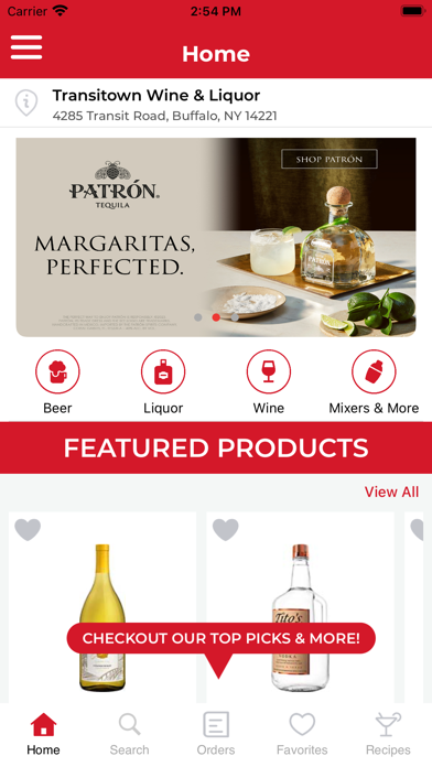 Transitown Wine & Liquor Screenshot