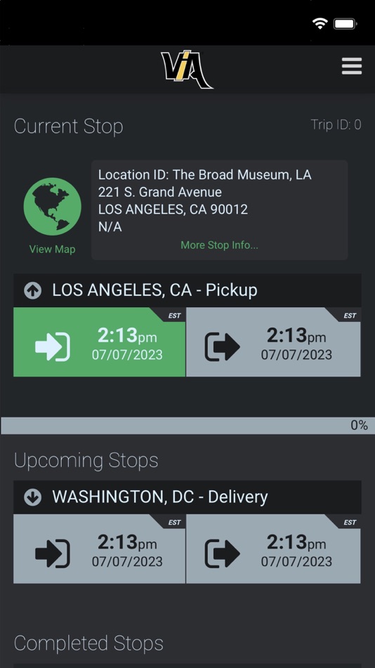 #1. VIA Mobile for Drivers (iOS) Podle: Tranztec Solutions, Inc.