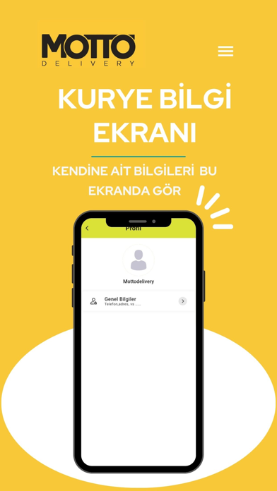 Motto Delivery (Yemek) Screenshot