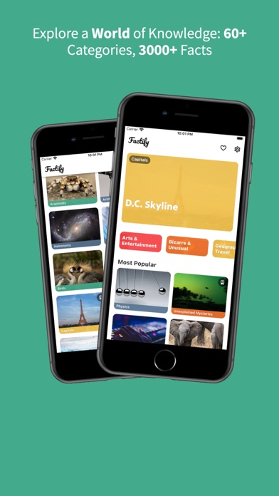 Factify Facts Screenshot 1 - AppWisp.com Factify Facts Screenshot 1 - AppWisp.com
