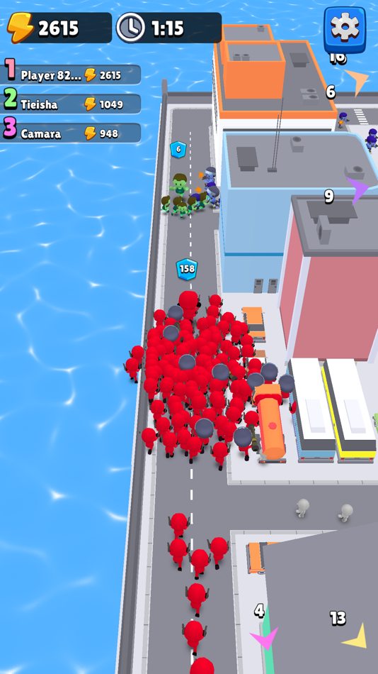 Crowd War: Cookie City Run - 1.3.6 - (iOS)
