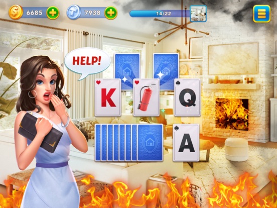 Screenshot #4 pour Solitaire Tripeaks Makeover