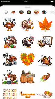 thanksgiving lol fun stickers iphone capturas de pantalla 3