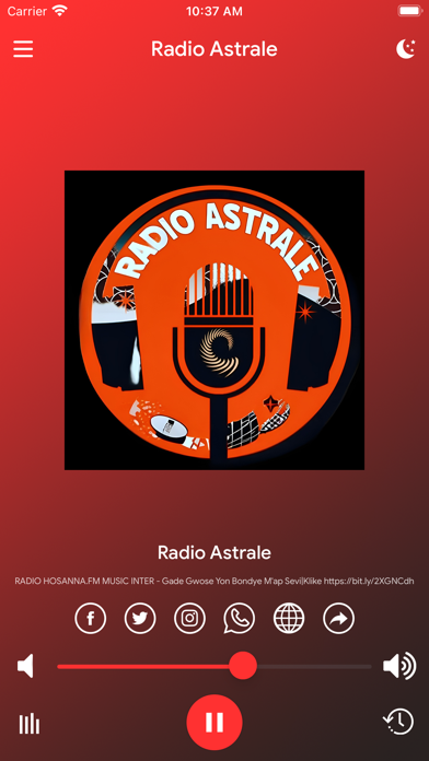 Radio Astrale Screenshot