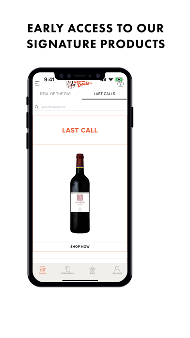 CellarDeals Wine Shop Screenshot