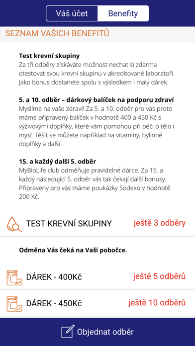 MyBioLife Screenshot