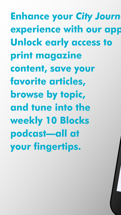 City Journal Screenshot