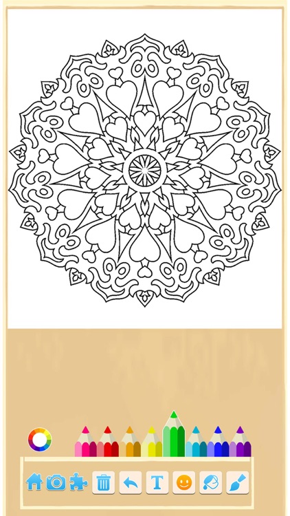 My Coloring Book Mandala