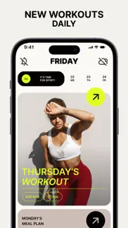 shapy: workout for women iphone screenshot 2