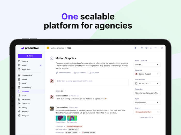 Productive.io Agency Software