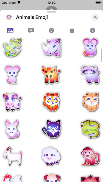Animals Emoji • Stickers Screenshot