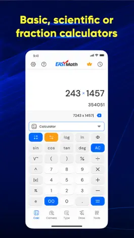 Game screenshot Easy Calculator & Math Solver apk