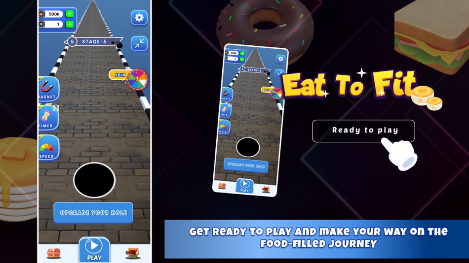 #6. EAT TO FIT (iOS) 게시자: Zomob Games