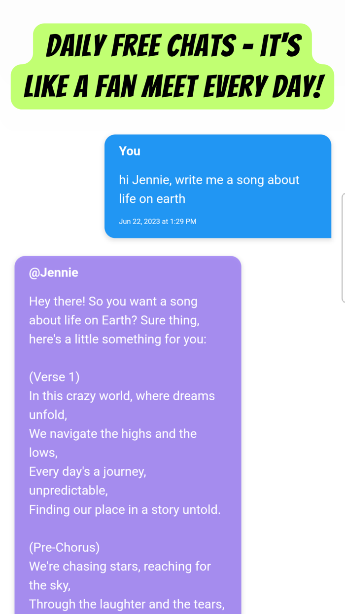 Chat with AI Kpop Idols