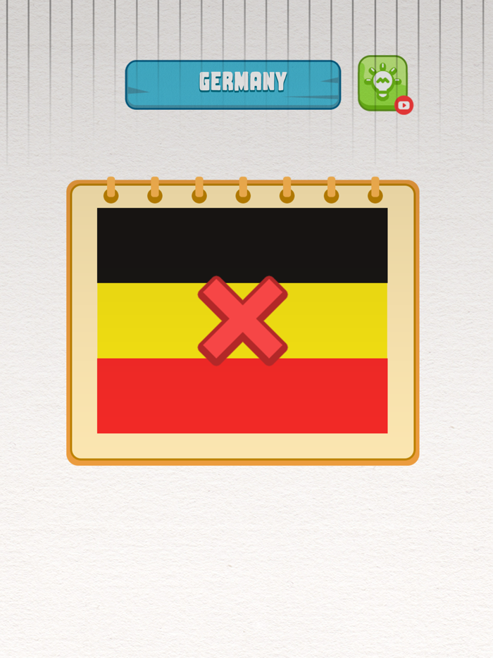 Flag Painting Puzzle