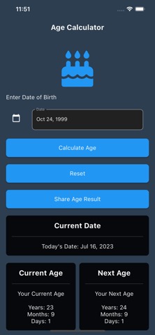 Age Calculator - Date Counterのおすすめ画像1