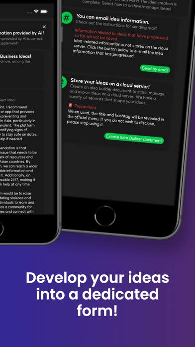 IDEADot._Idea & Plan with GPT. Screenshot