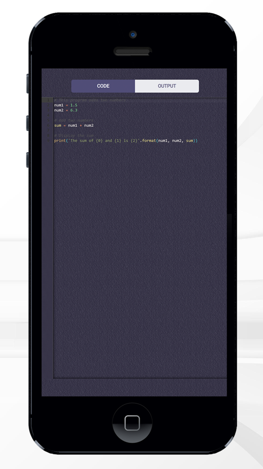 Python Code Editor - 1.6 - (iOS)