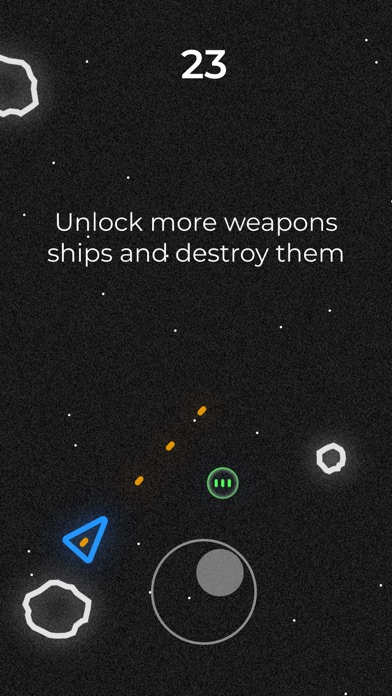 Asteroid: A Cosmic Drift-Off Screenshot
