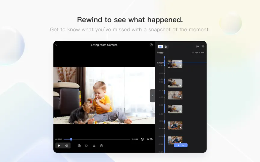 Capture d'écran de EZVIZ For Computer sur iPhone 4