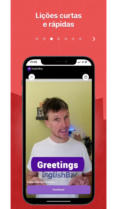 EnglishBay: Curso de inglês Screenshot