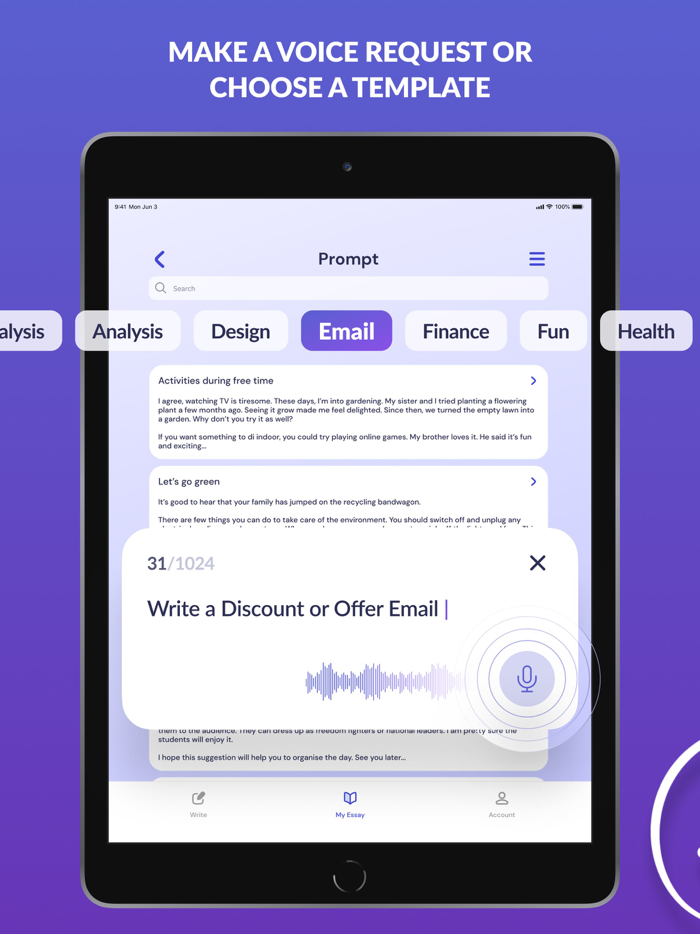 AI Essay Writing Assistant