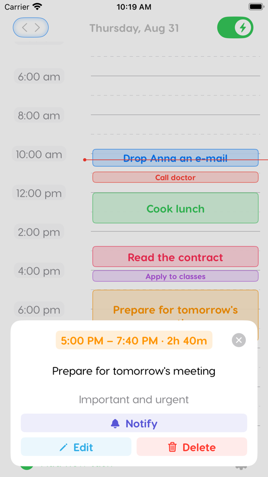 #3. Visual Daily Planner. Splandid (iOS) 由: Roman Mirzoyan