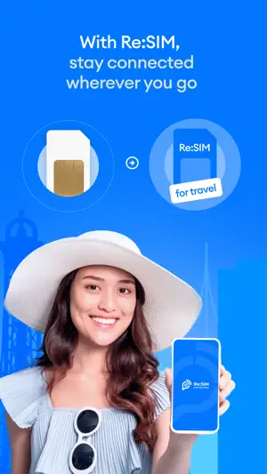 eSIM Internet Travel - ReSIM screenshot 1