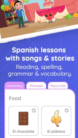 Game screenshot Loritos Learn Spanish for Kids hack