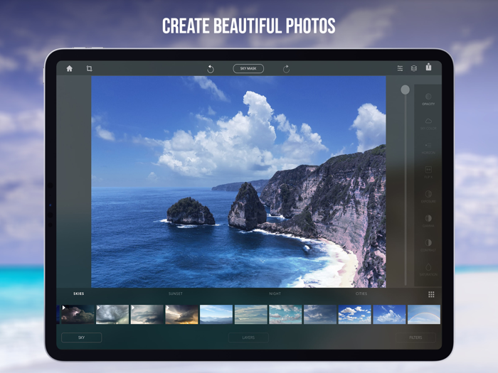 Infinite Skies Photo Editor