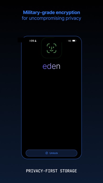 Eden — Private Skincare Diary Screenshot