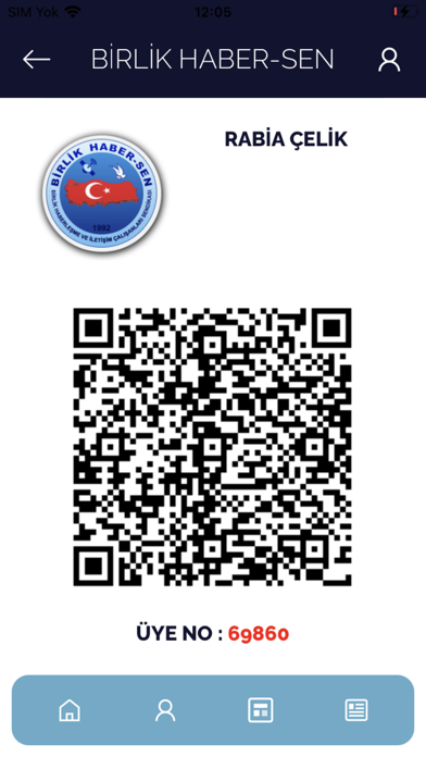 Birlik HaberSen Dijital Kimlik Screenshot