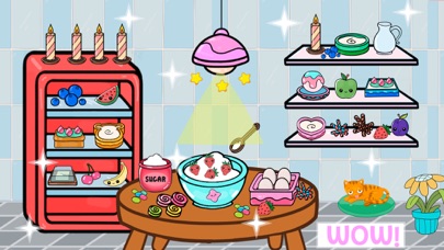 Cake and toca-Cooking World Screenshot