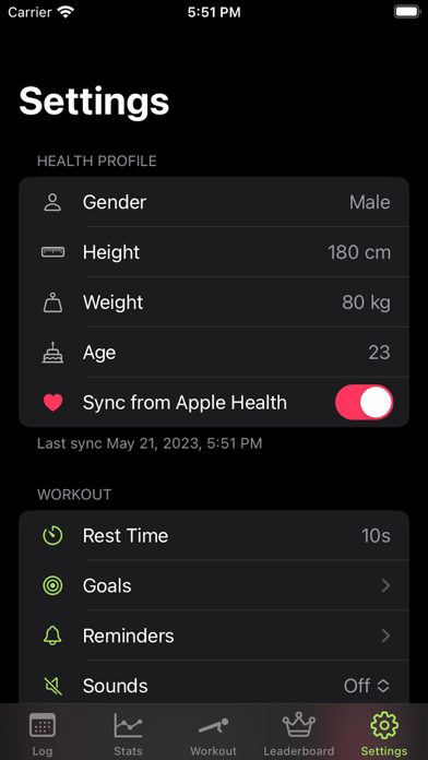 Push Ups 100 - Fitness Trainer Screenshot