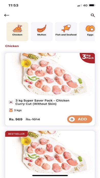 Nandus: Fresh & Healthy Meat Screenshot