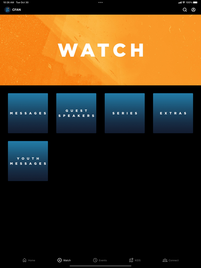 Church For All Nations App