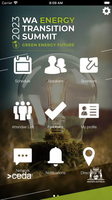 CEDA Energy Transition Summit Screenshot