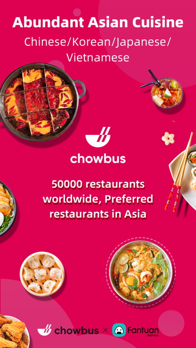 Chowbus : Asian Food Deliveryのおすすめ画像1