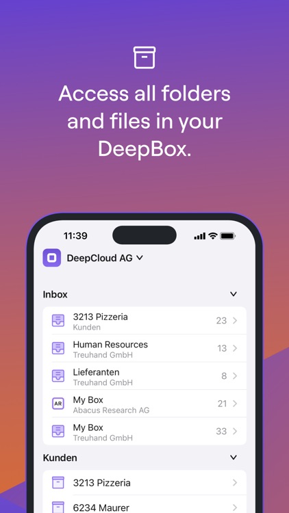 DeepBox app
