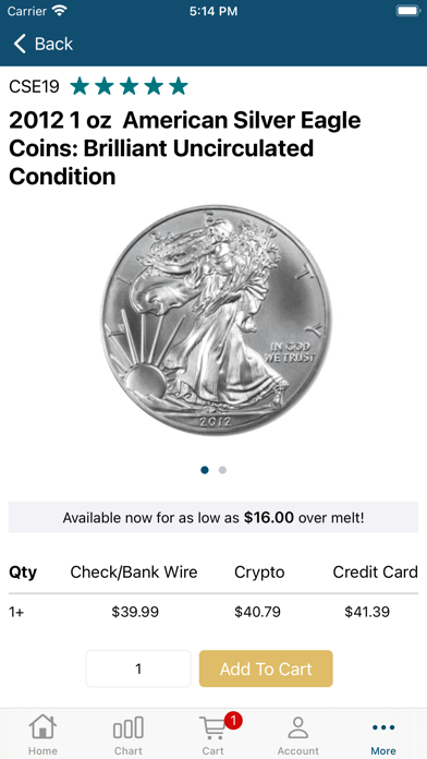 Gainesville Coins Screenshot