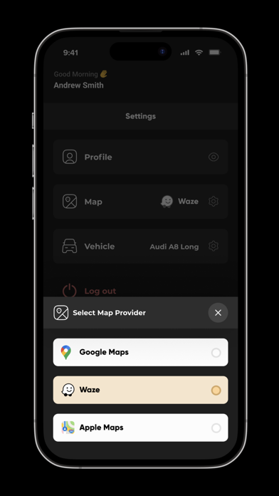 BlackRide Drivers Screenshot