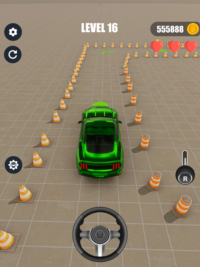 Parking Cars Sports Car Games