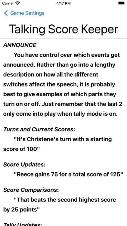 Talking Score Keeper screenshot-3