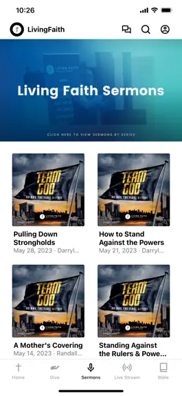 Game screenshot Living Faith BF apk