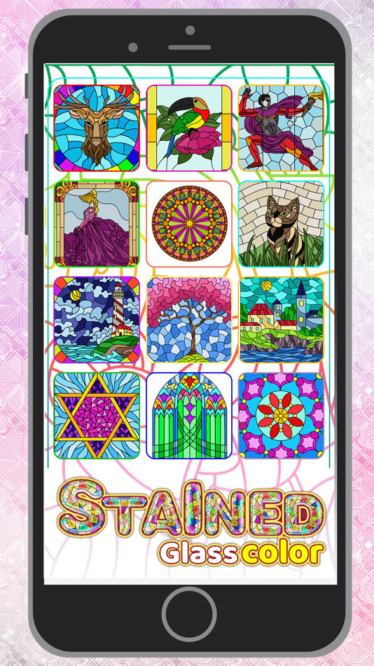 Stained Glass Paint by Number - 1.3 - (iOS)