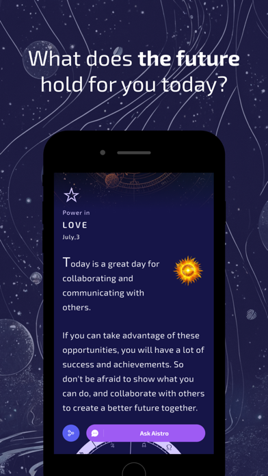 Aistro: AI Horoscope Astrology Screenshot
