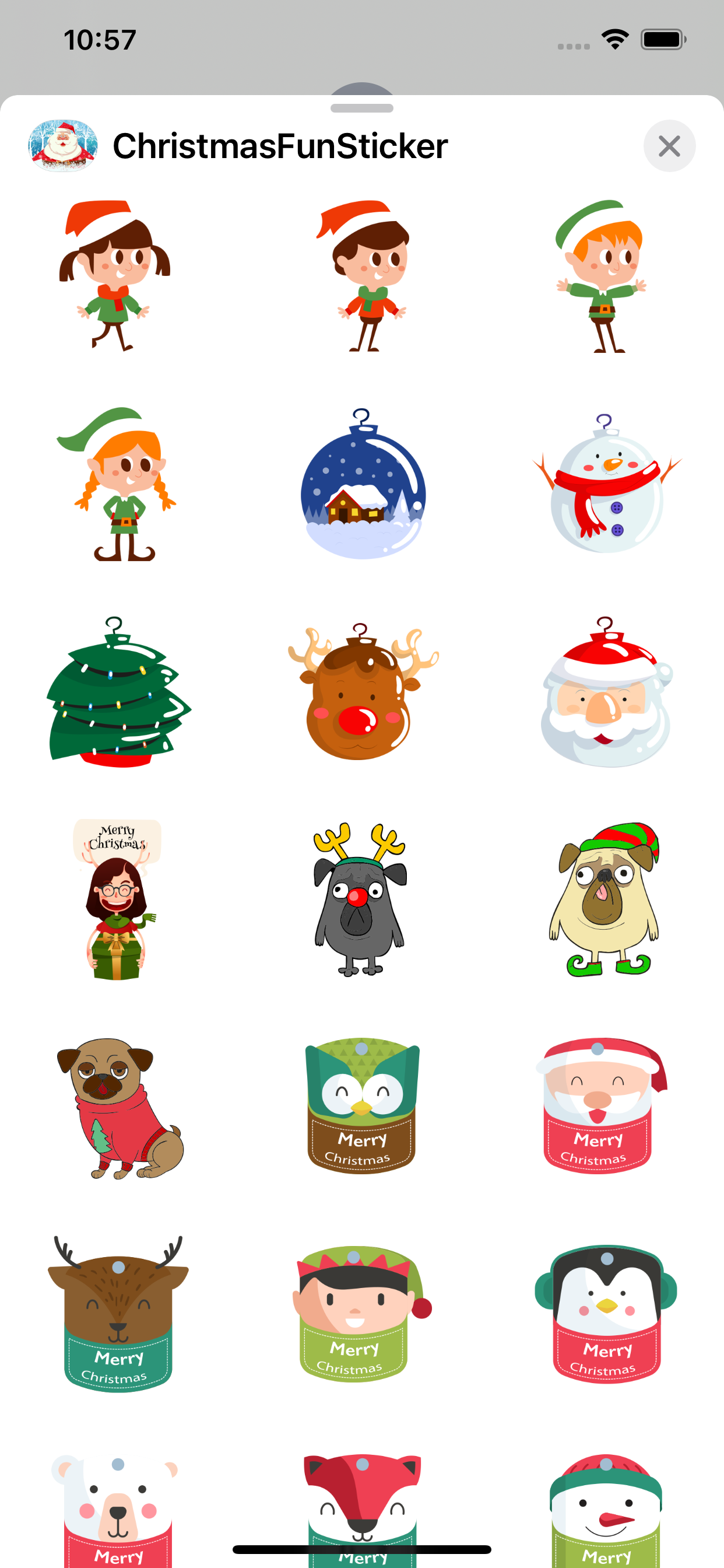 Christmas Fun Sticker